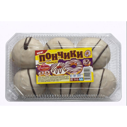 Пончики Сайрам-нан с белым шоколадом