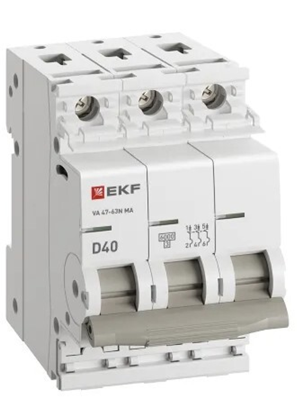 Автоматический выключатель  EKF M63MA6340D