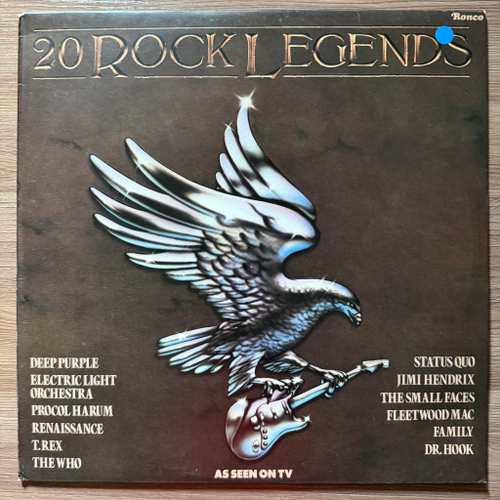 Сборник 20 Rock Legends (Англия 1979г.)