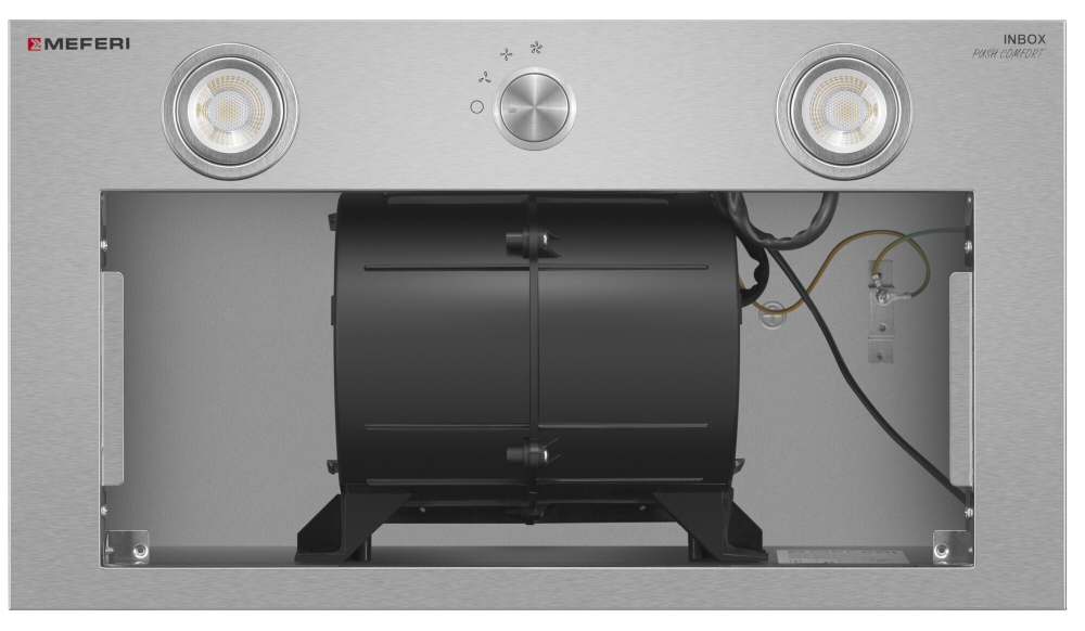 Полновстраиваемая вытяжка Meferi INBOX52IX PUSH COMFORT фото 6