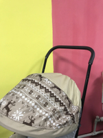 Санки с выдвижными колесами Погодки Универсал 3 (Скандинавская ночь)