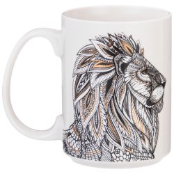 КРУЖКА LEFARD "ЛЕВ" 500МЛ 13,8*8,7*11,7СМ МАЛ.УП.=12ШТ