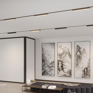 359792 PORT NT25 236 черный Светильник однофазный двухжильный трековый с переключ. цв. температуры IP20 LED 24W 180-265V 2700К/3200К/4000К ITER