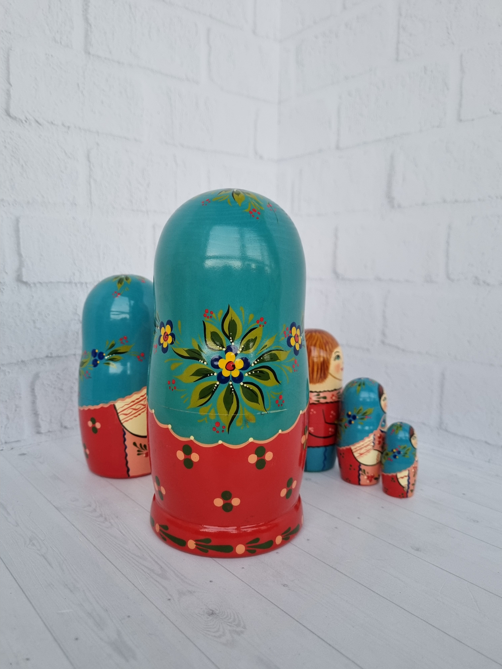 Матрешка "с курочкой" традиция 5мест