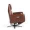 Кресло-реклайнер Angel Cerda 5056, коричневая кожа