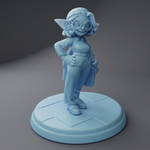Миниатюры Девушки гоблины 32мм 75мм 100мм goblin girl