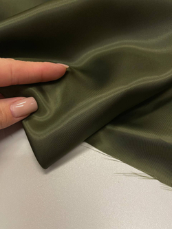 Однотонная подкладочная вискоза (100%вискоза, Зеленый лес, 138, 80 гр/м2)