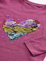 Лонгслив для девочки Next N90-170, Бордовый