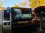Магнитола для Toyota Land Cruiser Prado 120 (правый руль, в отсек 200x100mm) - FarCar S400-TS18 монитор 9.5" QLED на Android 14, CarPlay, 4G SIM-слот