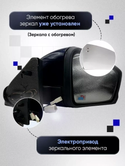 Зеркала ваз 2108-2109 2113-2115 Электропривод Обогрев