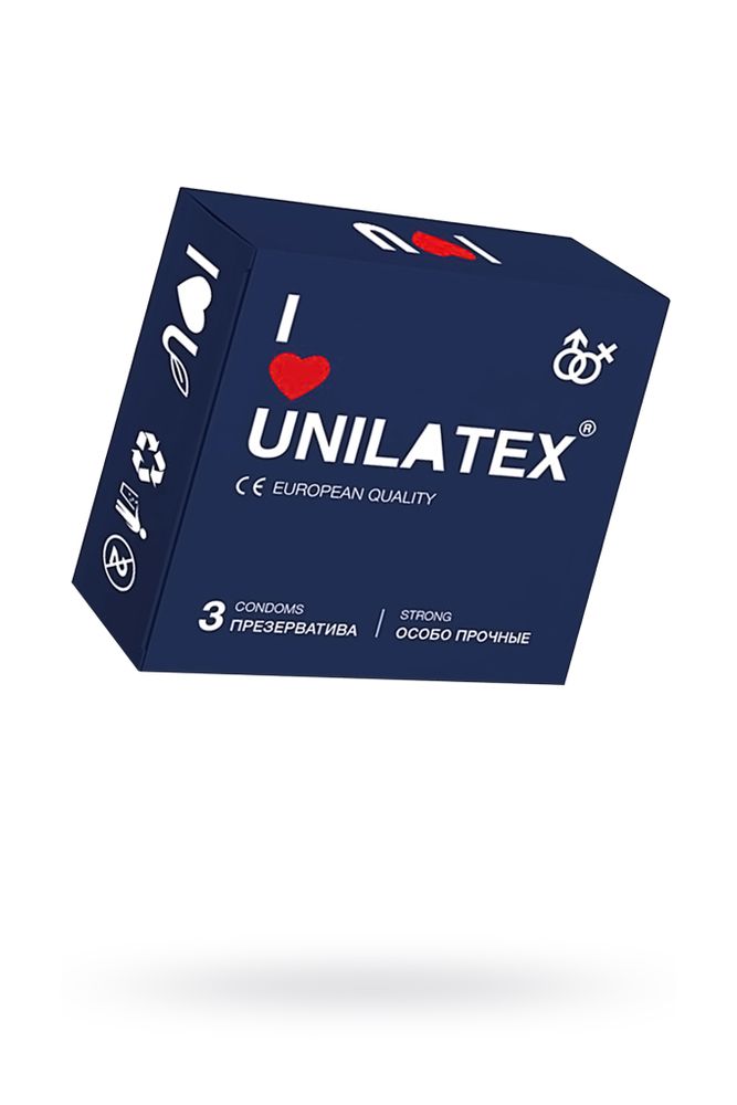 Презервативы Unilatex Extra Strong особо прочные, 3 шт