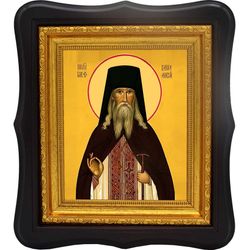 Иаков Кирилловский (Поспелов) преподобный. Икона на холсте.