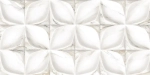 Настенная плитка ALMA Ceramica TWU09LAR014 Laura 50x24.9 белая глянцевая рельефная под мозаику