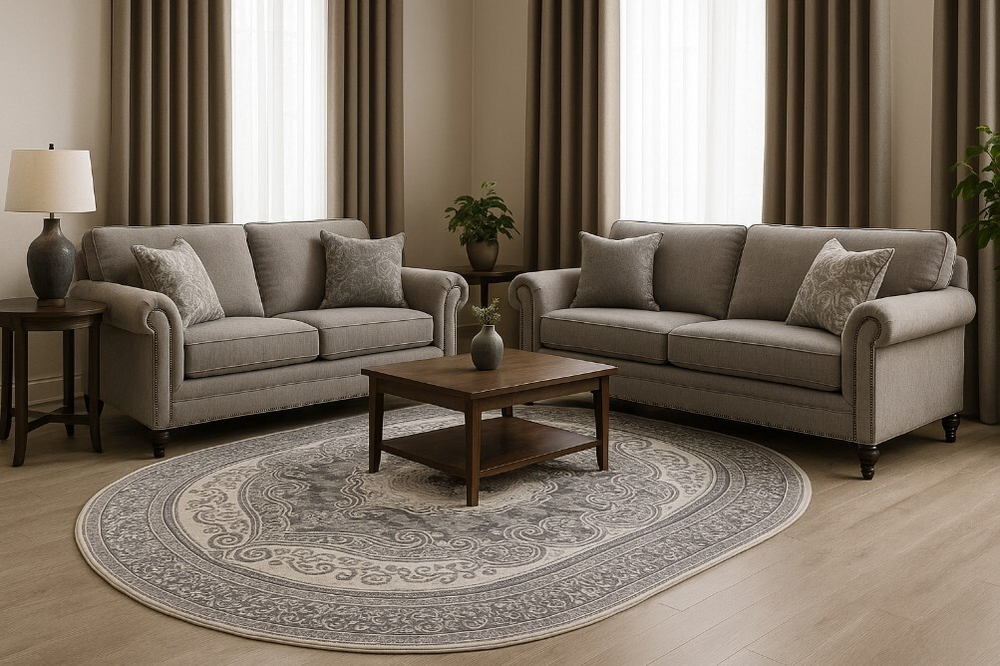 Rimma Lux 36868J L.GREY \ GREY Овал