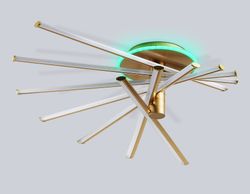 Ambrella Потолочный светодиодный светильник с пультом LineTech FL6244