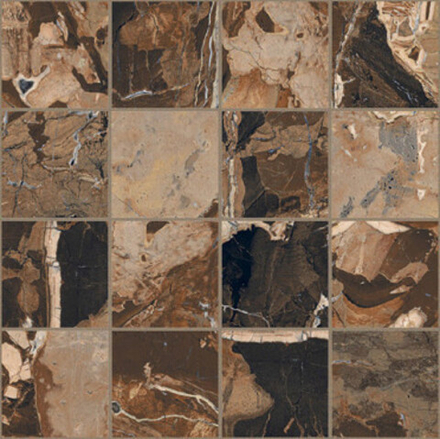 Мозаика BIJOUX JASPE ROUGE MAT 6MM MOS  (7.5x7.5) (767628)