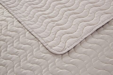 Покрывало 160х220 и наволочка 50х70 Sofi De MarkO Саванна серое