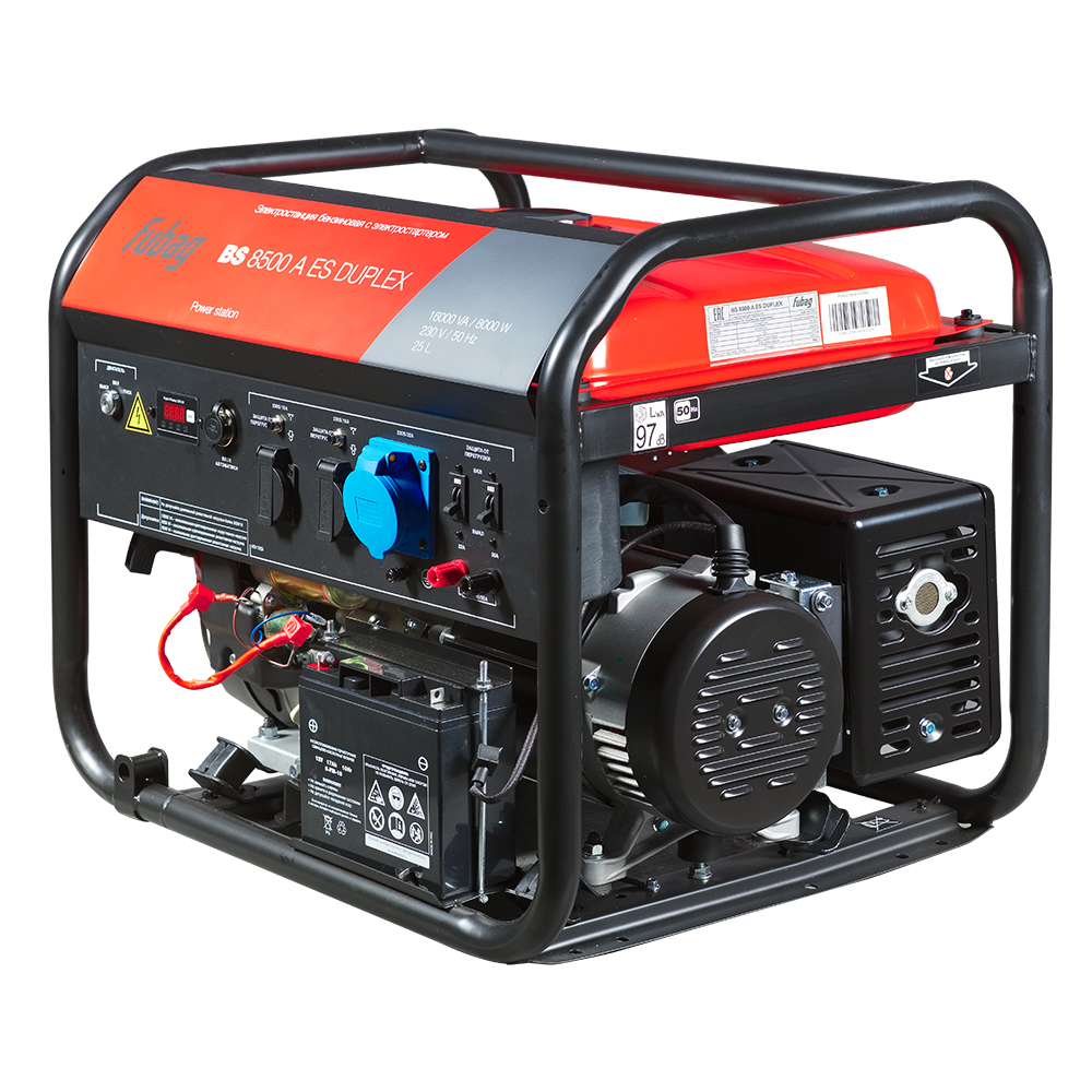 Электростанция Fubag BS 8500 A ES Duplex бензиновая   641089