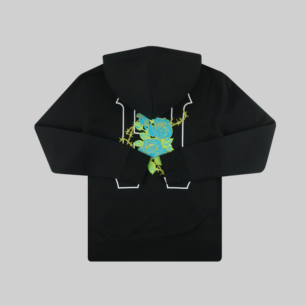 Толстовка мужская HUF Barb Wire артикул:PF00389 BLACK - купить в магазине Дайс