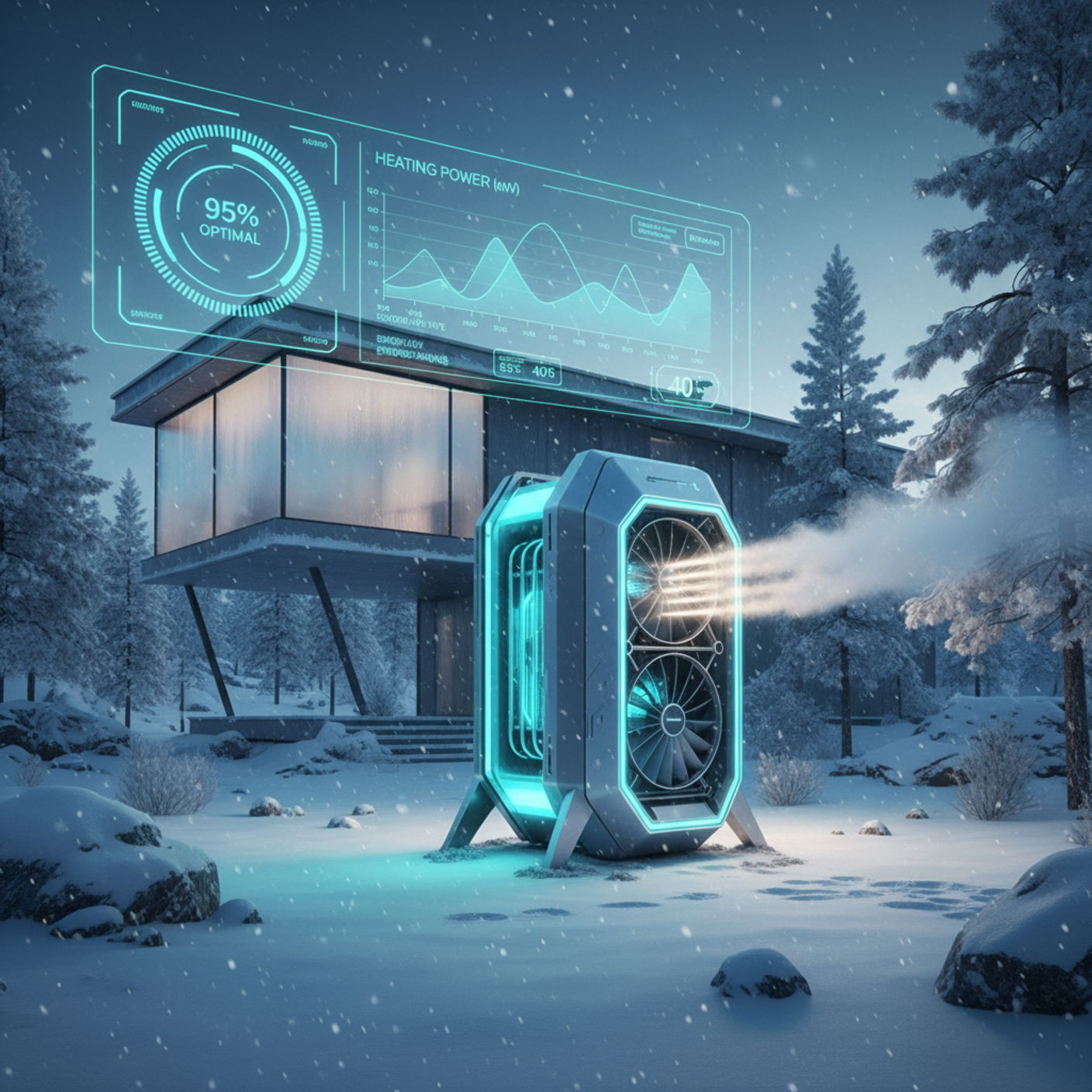 Тепловой насос для дома 50–200 м² в Ленинградской области: расчёт окупаемости и экономии электроэнергии