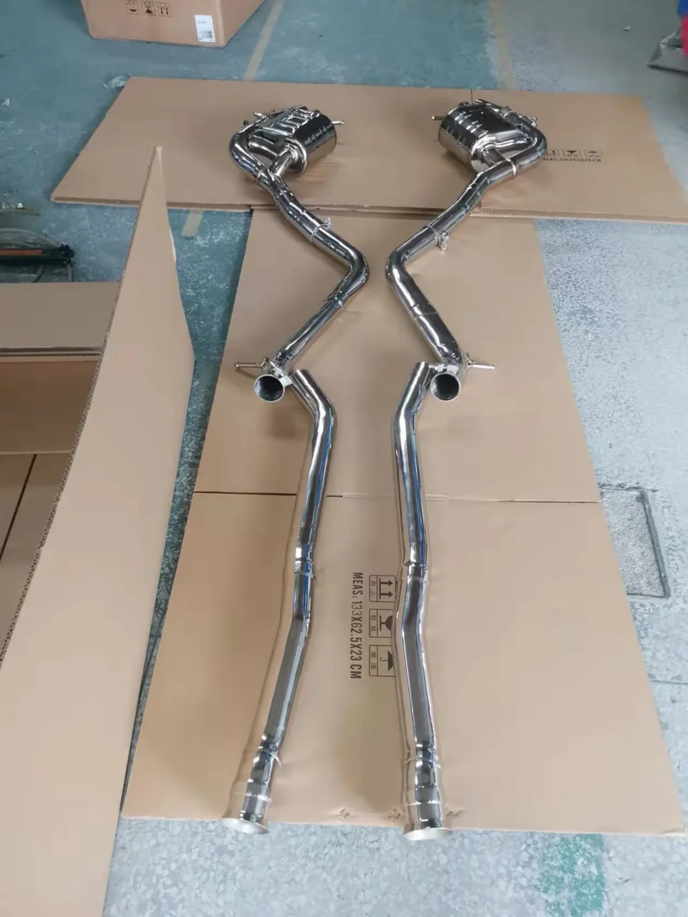 Выхлопная система с заслонками для Mercedes-Benz S400 S450 S500 W223 2.5T / 3.0T