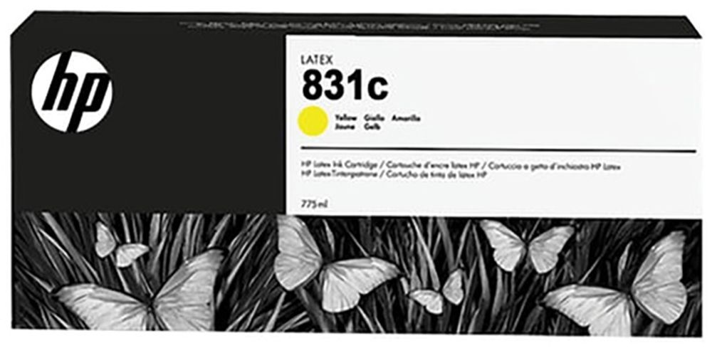 Картриджи HP 831c CZ697A желтый