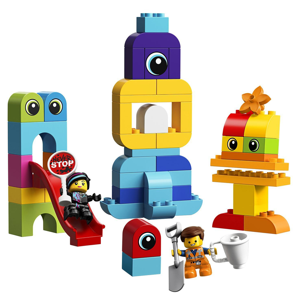 LEGO Duplo: Пришельцы с планеты DUPLO 10895 — Emmet and Lucy's Visitors from the DUPLO Planet — Лего Дупло