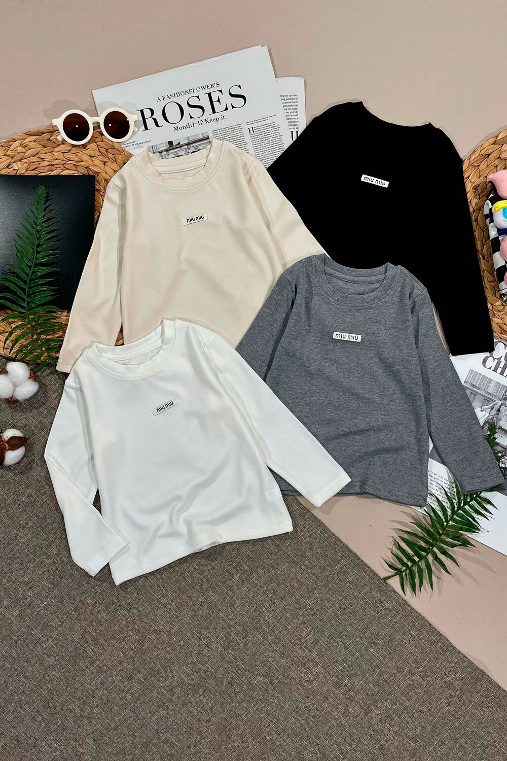 Лонгслив для девочек