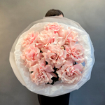 Моно букет из розы Pink Mondial S