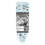 Доска гладильная 122х34.5 см, подст д/ут, рукав, розет, удл 2.2 м, Nika, Н3, в асс