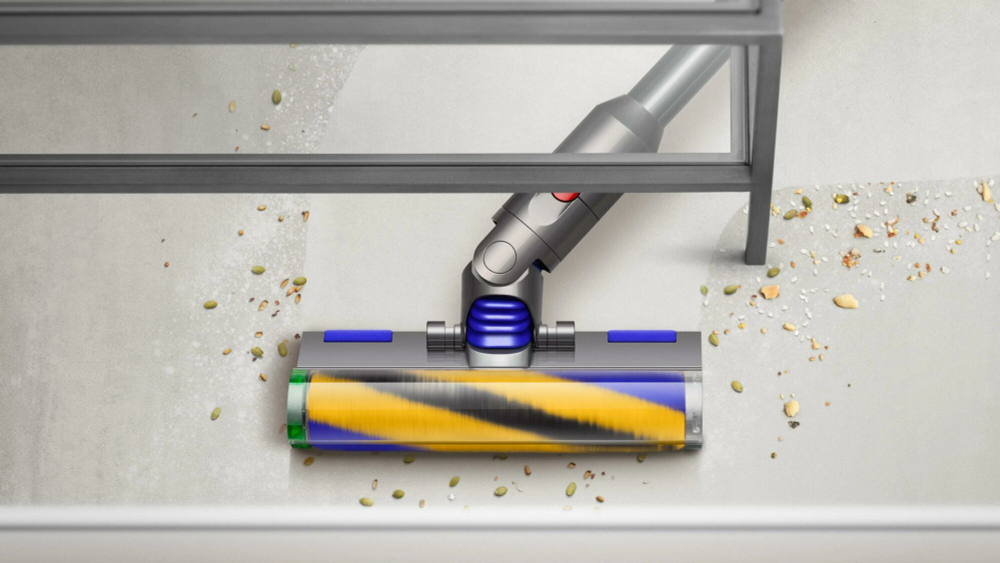 Пылесос Dyson V12 Detect slim absolute (SV46) UK, yellow/nickel