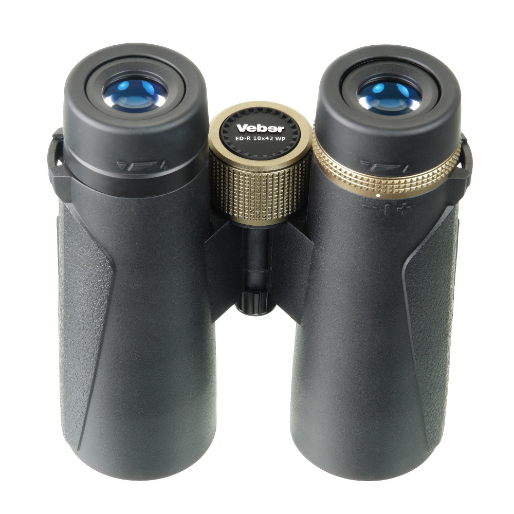 Бинокль Veber ED-R 10x42 WP - Объективы из низкодисперсионного ED стекло