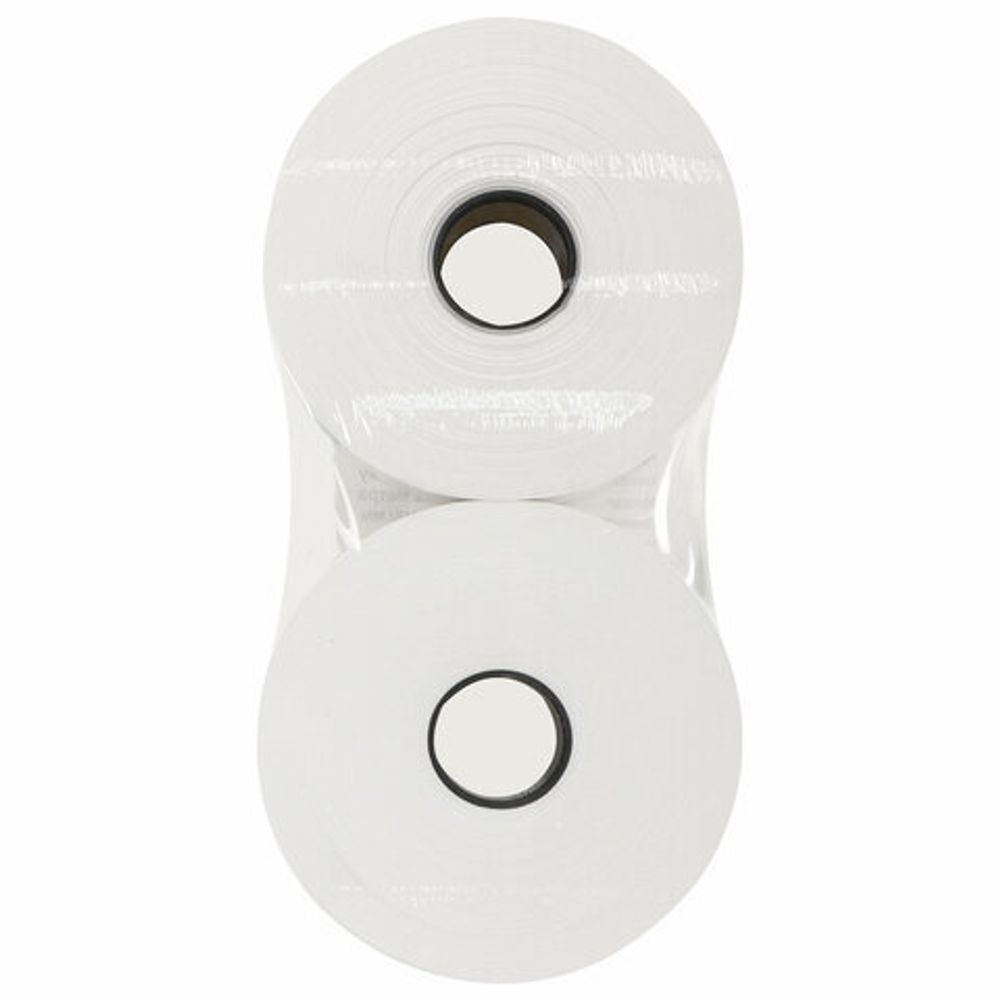 Чековая лента ТЕРМОБУМАГА, 80 мм (диаметр 100 мм, длина 112 м, втулка 26 мм), слой наружу, КОМПЛЕКТ 2 шт., BRAUBERG, 110882