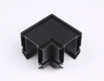 Коннектор угловой для корпуса в натяжной потолок Magnetic 220V 100*100*61 GL1043 BK черный (соединители в комплекте)