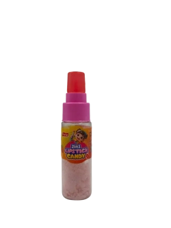 Леденцовая карамель в форме помады, с сахарной пудрой