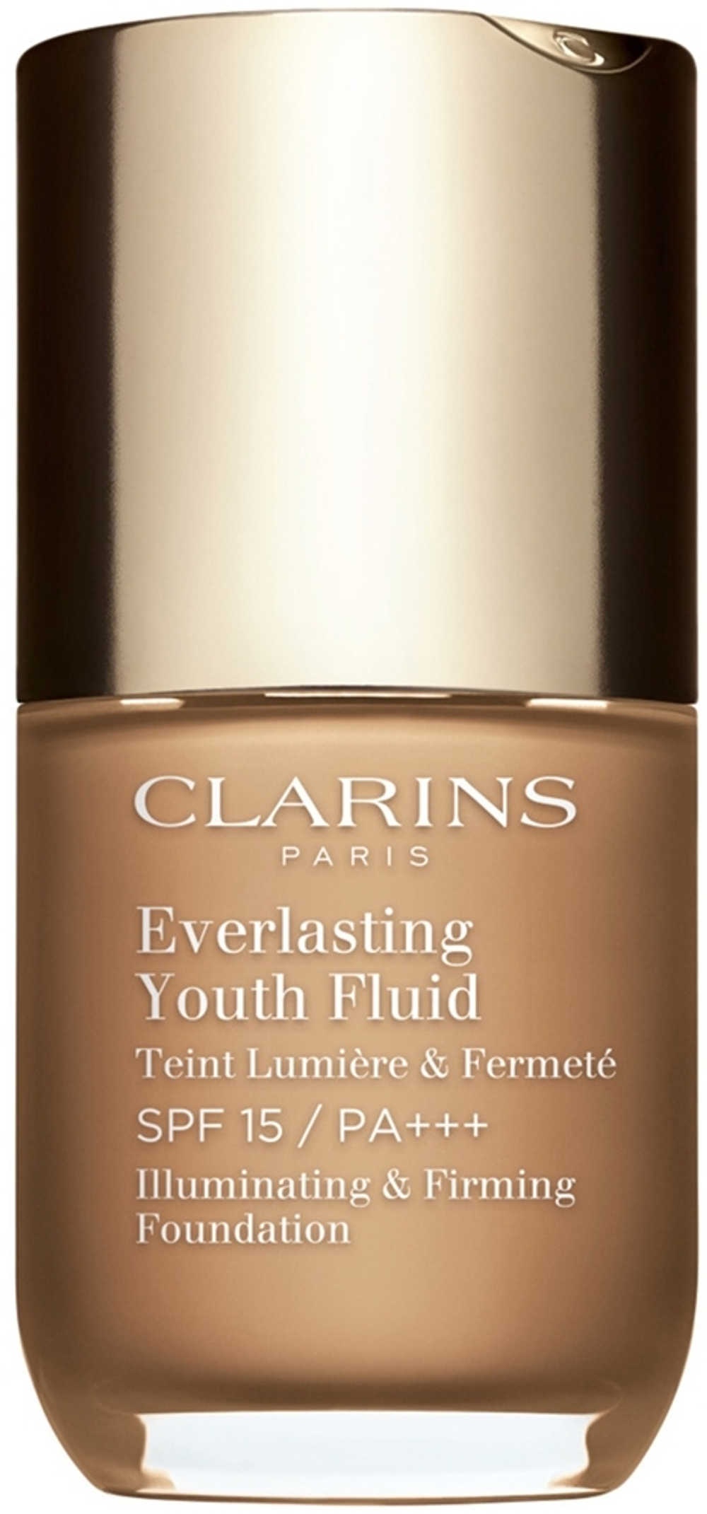 Clarins Everlasting Youth Fluid Foundation - Осветляющий тональный крем SPF 15, 30 ml