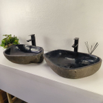 Раковина из речного камня ПАРА! RS-74898 60*44*13 0866