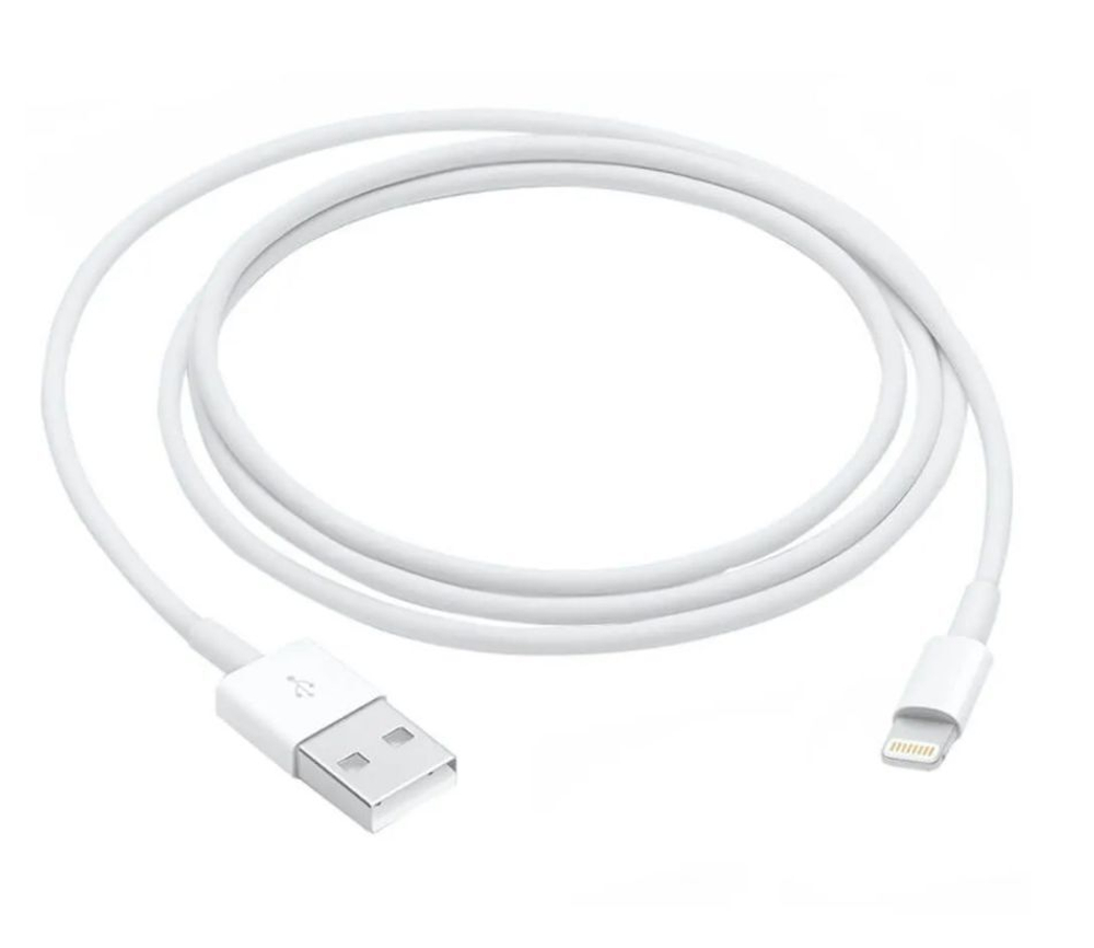 Кабель Apple Lighting to USB (1m), A1480 MXLY2ZM/A, белый