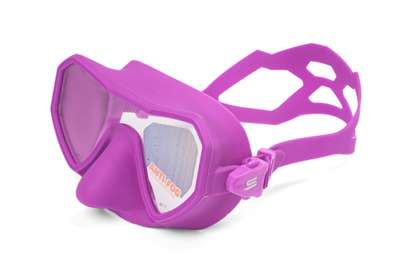 Маска Salvimar NEO, пурпурная, АНТИФОГ