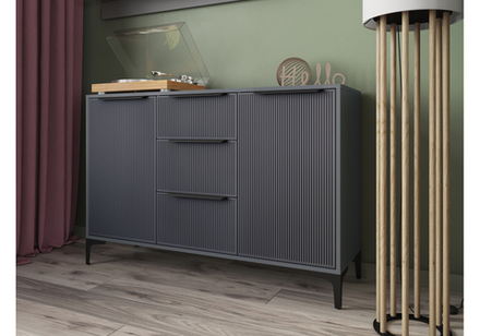 Комод Woodville Иадама графит, графит софт