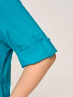 Платье-рубашка с карманами