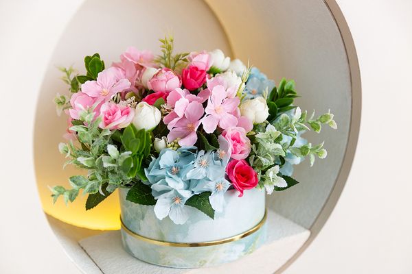 Декоративные элементы, 5 шт, 30 см, 02 зеленый, Blumentag ATJ-04