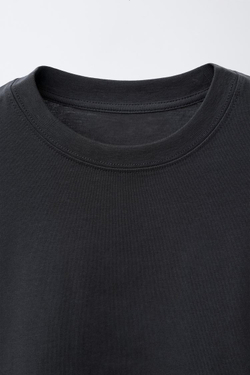 ZARA НАБОР ИЗ ТРЕХ ФУТБОЛОК В ПОЛОСКУ И ОДНОТОННЫХ, ЛАЙМОВЫЙ