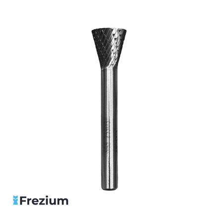 Борфреза твердосплавная по металлу "SGS" (12.7x6x12,7x57 28 градусов; 25903 SN-4М)