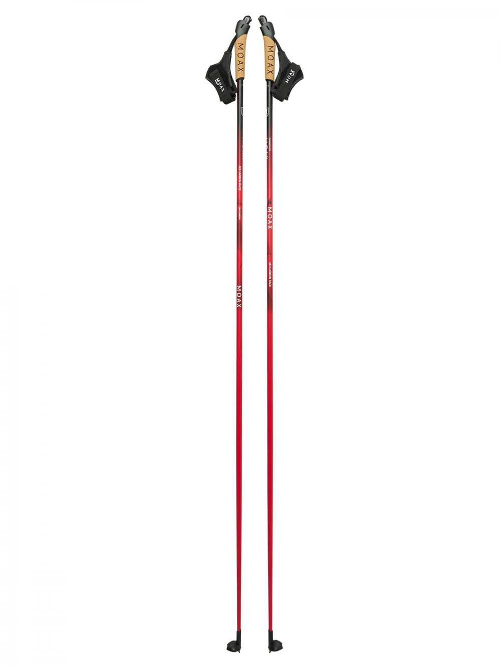 Лыжные палки MOAX M3 Carbon Race 16/9мм, MP30-00