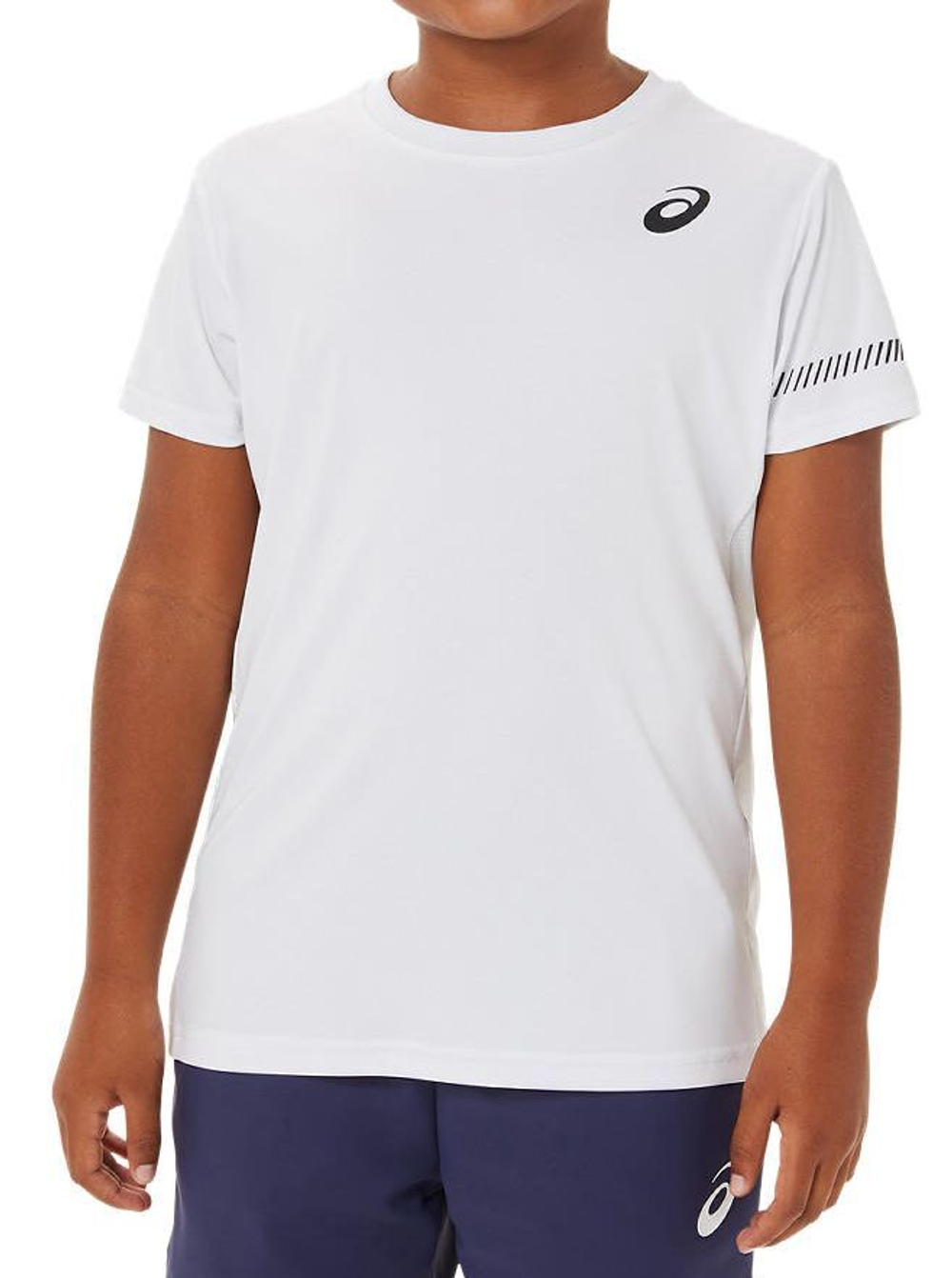 Футболка для мальчика теннисная Asics Tennis Short Sleeve Top - brilliant white