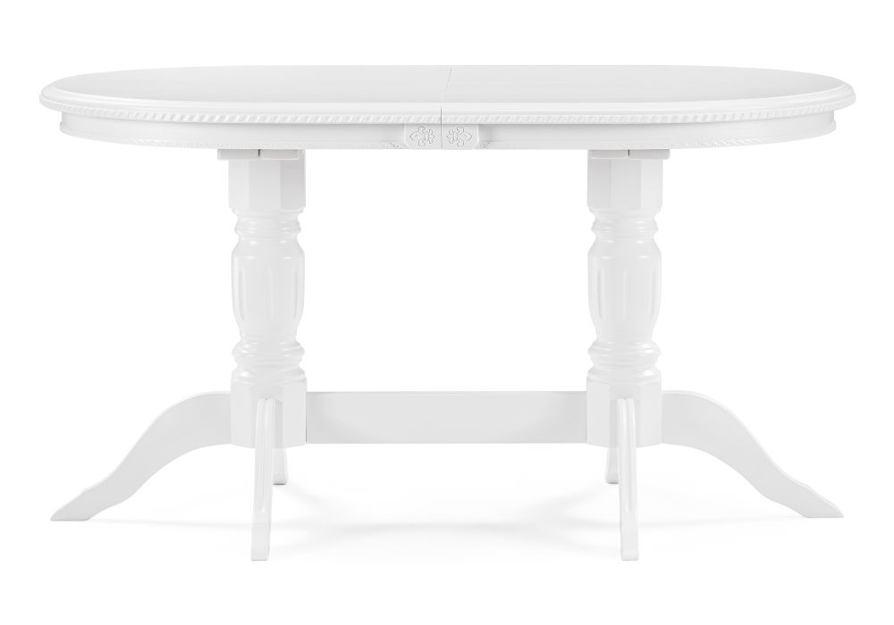 Деревянный стол Эритрин 140(180)х80х77 белый / белый