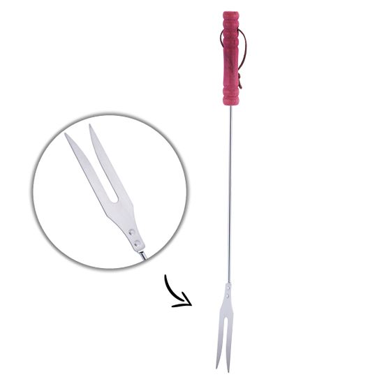 Набор для гриля (лопатка, вилка, щипцы) СКАУТ СК 0738