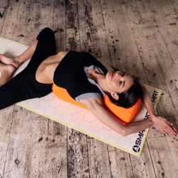 Болстер для йоги из гречихи разных размеров Рамайога