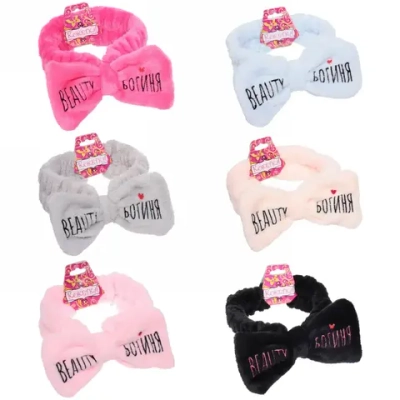 Повязка на голову «Кокетка - Beauty Богиня», микс 4 цвета, 6,5*16см